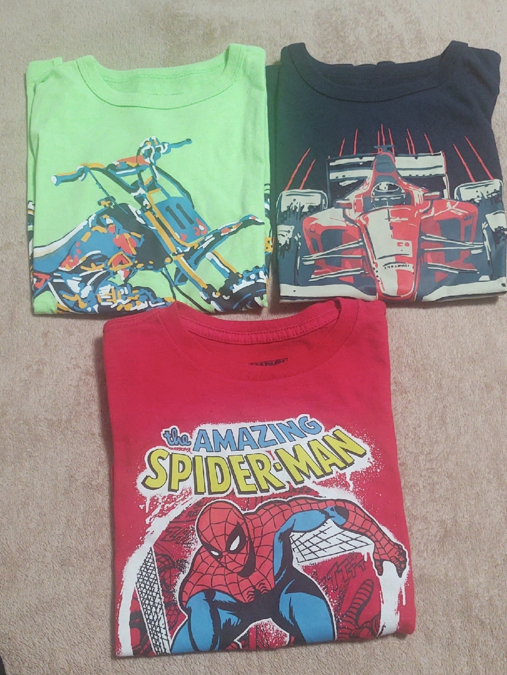 Children's Place Boy's Three Tshirt Bundle